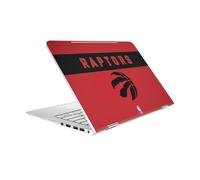 Head Case Designs Licenza Ufficiale NBA Design Rosso Logo Toronto Raptors Vinile Sticker Pelle Adesivo Compatibile con HP Spectre PRO X360 G2