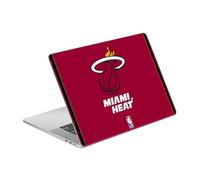 Head Case Designs Licenza Ufficiale NBA Design Rosso Miami Heat Logo Vinile Sticker Pelle Adesivo Compatibile con MacBook PRO 16" A2141