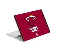 Head Case Designs Licenza Ufficiale NBA Design Rosso Miami Heat Logo Vinile Sticker Pelle Adesivo Compatibile con MacBook PRO 15.4" A1707/A1990