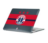 Head Case Designs Licenza Ufficiale NBA Design Stelle Blu Navy Logo Washington Wizards Custodia Laptop Nero con Glitter Compatibile con MacBook Air 13.6" A2681/A3113/A3240 2022/2024/2025
