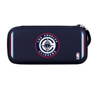 Head Case Designs Licenza Ufficiale NBA Design Testo Blu Navy Los Angeles Clippers Logo Custodia Rigida Da Viaggio Compatibile con Nintendo Switch