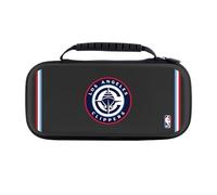 Head Case Designs Licenza Ufficiale NBA Design Testo Blu Navy Los Angeles Clippers Logo Custodia Rigida Da Viaggio Compatibile con Nintendo Switch 2