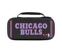 Head Case Designs Licenza Ufficiale NBA Design Testo Città Nero Chicago Bulls Logo Custodia Rigida Da Viaggio Compatibile con Nintendo Switch 2