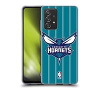 Head Case Designs Licenza Ufficiale NBA Design Turchese Charlotte Hornets Logo Custodia in Gel [Protezione di Grado Militare] Compatibile con Galaxy A52 / A52s / 5G (2021)