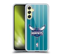 Head Case Designs Licenza Ufficiale NBA Design Turchese Charlotte Hornets Logo Custodia in Gel [Protezione di Grado Militare] Compatibile con Samsung Galaxy A34 5G
