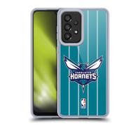 Head Case Designs Licenza Ufficiale NBA Design Turchese Charlotte Hornets Logo Custodia in Gel [Protezione di Grado Militare] Compatibile con Galaxy A33 5G (2022)