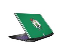 Head Case Designs Licenza Ufficiale NBA Design Verde Boston Celtics Logo Vinile Sticker Pelle Adesivo Compatibile con HP Pavilion 15.6" 15-dk0047TX