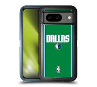 Head Case Designs Licenza Ufficiale NBA Design Verde Dallas Mavericks Logo Custodia Antiurto Ultra Blindata Compatibile con Google Pixel 8