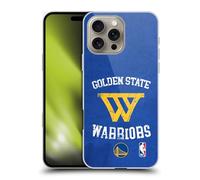 Head Case Designs Licenza Ufficiale NBA Invecchiato Golden State Warriors Custodia Cover Dura per Parte Posteriore Compatibile con Apple iPhone 16 PRO Max