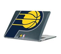 Head Case Designs Licenza Ufficiale NBA Lettera Oversize Logo Indiana Pacers Custodia Laptop Nero con Glitter Armatura Cristallo Compatibile con MacBook Air 13.6" A2681/A3113/A3240 2022/2024/2025