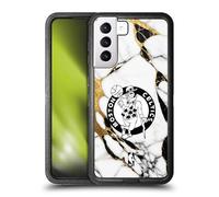 Head Case Designs Licenza Ufficiale NBA Marmo Bianco Boston Celtics Custodia Antiurto Ultra Blindata Compatibile con Samsung Galaxy S21+ 5G