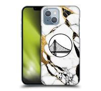 Head Case Designs Licenza Ufficiale NBA Marmo Bianco Golden State Warriors Custodia Cover Dura per Parte Posteriore Compatibile con Apple iPhone 14