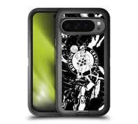 Head Case Designs Licenza Ufficiale NBA Marmo Nero Boston Celtics Custodia Antiurto Ultra Blindata Compatibile con Google Pixel 9 PRO XL