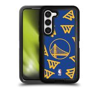 Head Case Designs Licenza Ufficiale NBA Motivi Golden State Warriors Custodia Antiurto Ultra Blindata Compatibile con Samsung Galaxy S23 5G