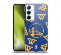 Head Case Designs Licenza Ufficiale NBA Motivi Golden State Warriors Custodia Cover Dura per Parte Posteriore Compatibile con Samsung Galaxy A55 5G