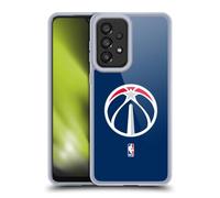 Head Case Designs Licenza Ufficiale NBA Navy Blu Logo Washington Wizards Custodia in Gel [Protezione di Grado Militare] Compatibile con Galaxy A33 5G (2022)
