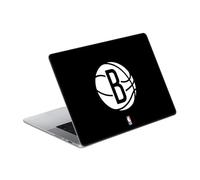 Head Case Designs Licenza Ufficiale NBA Nero Brooklyn Nets Logo Vinile Sticker Pelle Adesivo Compatibile con MacBook PRO 16" A2485