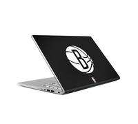 Head Case Designs Licenza Ufficiale NBA Nero Brooklyn Nets Logo Vinile Sticker Pelle Adesivo Compatibile con ASUS Vivobook 14 X409FA-EK555T