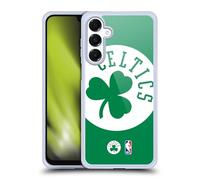 Head Case Designs Licenza Ufficiale NBA Oversize Boston Celtics Logo Custodia in Gel [Protezione di Grado Militare] Compatibile Con Samsung Galaxy A16 5G E Compatibile Con MagSafe