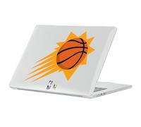 Head Case Designs Licenza Ufficiale NBA Palla Phoenix Suns Logo Custodia Laptop Trasparente Armatura Rigida Cristallo Compatibile con MacBook Air 13.6" A2681/A3113/A3240 2022/2024/2025