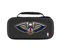 Head Case Designs Licenza Ufficiale NBA Pellicano Blu Navy New Orleans Pelicans Logo Custodia Rigida Da Viaggio Compatibile con Nintendo Switch 2