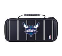 Head Case Designs Licenza Ufficiale NBA Righe Bianche Turchesi Charlotte Hornets Logo Custodia Rigida Da Viaggio Compatibile con Asus ROG Ally