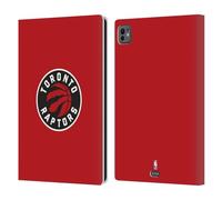 Head Case Designs Licenza Ufficiale NBA Rosso Logo Toronto Raptors Custodia Portafoglio in Pelle Compatibile con Apple iPad PRO 11 M4/M5 2024/2025