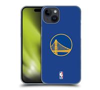 Head Case Designs Licenza Ufficiale NBA Semplice Golden State Warriors Custodia Cover Dura per Parte Posteriore Compatibile con Apple iPhone 15 Plus