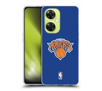 Head Case Designs Licenza Ufficiale NBA Semplice New York Knicks Custodia in Gel [Protezione di Grado Militare] Compatibile con OnePlus Nord CE 3 Lite 5G