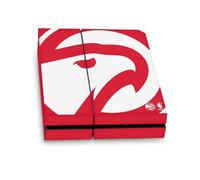 Head Case Designs Licenza Ufficiale NBA Sovradimensionato Atlanta Hawks Logo Vinile Sticker Gaming Pelle Adesivo Compatibile con Sony Playstation 4 PS4 Console
