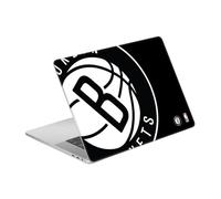 Head Case Designs Licenza Ufficiale NBA Sovradimensionato Brooklyn Nets Logo Vinile Sticker Pelle Adesivo Compatibile con MacBook PRO 15.4" A1707/A1990