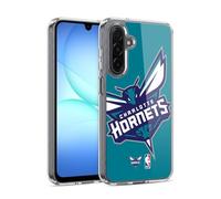 Head Case Designs Licenza Ufficiale NBA Sovradimensionato Charlotte Hornets Logo Custodia in Gel [Protezione di Grado Militare] Compatibile con Samsung Galaxy A17 4G / 5G