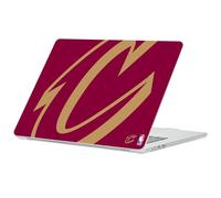 Head Case Designs Licenza Ufficiale NBA Sovradimensionato Cleveland Cavaliers Logo Custodia Laptop Trasparente Armatura Cristallo Compatibile con MacBook Air 13.6" A2681/A3113/A3240 2022/2024/2025