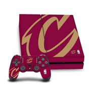 Head Case Designs Licenza Ufficiale NBA Sovradimensionato Cleveland Cavaliers Logo Vinile Sticker Gaming Pelle Adesivo Compatibile con Sony Playstation 4 PS4 Console And DualShock 4 Controller Bundle