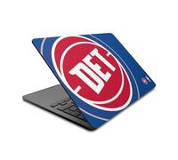 Head Case Designs Licenza Ufficiale NBA Sovradimensionato Detroit Pistons Logo Vinile Sticker Pelle Adesivo Compatibile con MacBook Air 13.6" A2681/A3113/A3240 2022/2024/2025