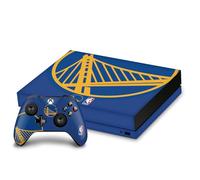 Head Case Designs Licenza Ufficiale NBA Sovradimensionato Golden State Warriors Logo Vinile Sticker Gaming Pelle Adesivo Compatibile con Xbox One X Console And Controller Bundle