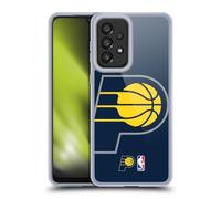 Head Case Designs Licenza Ufficiale NBA Sovradimensionato Logo Indiana Pacers Custodia in Gel [Protezione di Grado Militare] Compatibile con Galaxy A33 5G (2022)