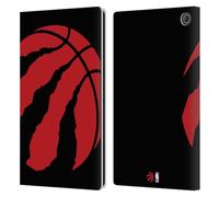 Head Case Designs Licenza Ufficiale NBA Sovradimensionato Logo Toronto Raptors Custodia Portafoglio in Pelle Compatibile con Amazon Fire Max 11 2023