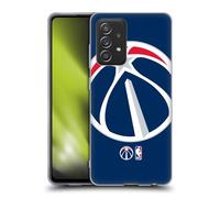 Head Case Designs Licenza Ufficiale NBA Sovradimensionato Logo Washington Wizards Custodia in Gel [Protezione di Grado Militare] Compatibile con Galaxy A52 / A52s / 5G (2021)