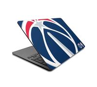 Head Case Designs Licenza Ufficiale NBA Sovradimensionato Logo Washington Wizards Vinile Sticker Pelle Adesivo Compatibile con MacBook Air 13.6" A2681/A3113/A3240 2022/2024/2025
