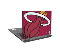 Head Case Designs Licenza Ufficiale NBA Sovradimensionato Miami Heat Logo Vinile Sticker Pelle Adesivo Compatibile con dell Inspiron 15 7000 P65F