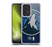 Head Case Designs Licenza Ufficiale NBA Sovradimensionato Minnesota Timberwolves Logo Custodia in Gel [Protezione di Grado Militare] Compatibile con Galaxy A33 5G (2022)