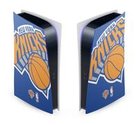 Head Case Designs Licenza Ufficiale NBA Sovradimensionato New York Knicks Logo Vinile Frontalino Sticker Gaming Pelle Adesivo Compatibile con Sony Playstation 5 PS5 Digital Edition Console