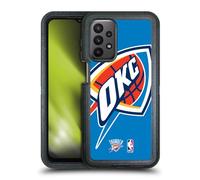 Head Case Designs Licenza Ufficiale NBA Sovradimensionato Oklahoma City Thunder Logo Custodia Antiurto Ultra Blindata Compatibile con Samsung Galaxy A23 / 5G (2022)