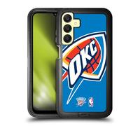 Head Case Designs Licenza Ufficiale NBA Sovradimensionato Oklahoma City Thunder Logo Custodia Antiurto Ultra Blindata Compatibile con Samsung Galaxy A25 5G