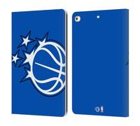 Head Case Designs Licenza Ufficiale NBA Sovradimensionato Orlando Magic Logo Custodia Portafoglio in Pelle Compatibile con Apple iPad 9.7 2017 / iPad 9.7 2018