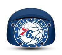 Head Case Designs Licenza Ufficiale NBA Sovradimensionato Philadelphia 76ers Logo Vinile Sticker Pelle Adesivo Compatibile con Sony PS5 Playstation PS VR2