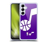 Head Case Designs Licenza Ufficiale NBA Sovradimensionato Utah Jazz Logo Custodia in Gel [Protezione di Grado Militare] Compatibile Con Samsung Galaxy A16 5G E Compatibile Con MagSafe