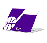 Head Case Designs Licenza Ufficiale NBA Sovradimensionato Utah Jazz Logo Custodia Laptop Trasparente Armatura Rigida Cristallo Compatibile con MacBook Air 13.6" A2681/A3113/A3240 2022/2024/2025
