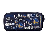 Head Case Designs Licenza Ufficiale NBA Stampa Collage di Adesivi Golden State Warriors Custodia Rigida Da Viaggio Compatibile con Nintendo Switch